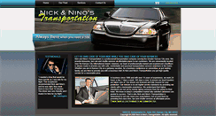 Desktop Screenshot of nickandninoslimo.com