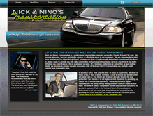 Tablet Screenshot of nickandninoslimo.com